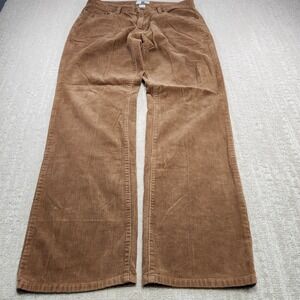 Vintage GAP Corduroy Pants Men 32x32 Relaxed Baggy Brown Y2K Skater Straight